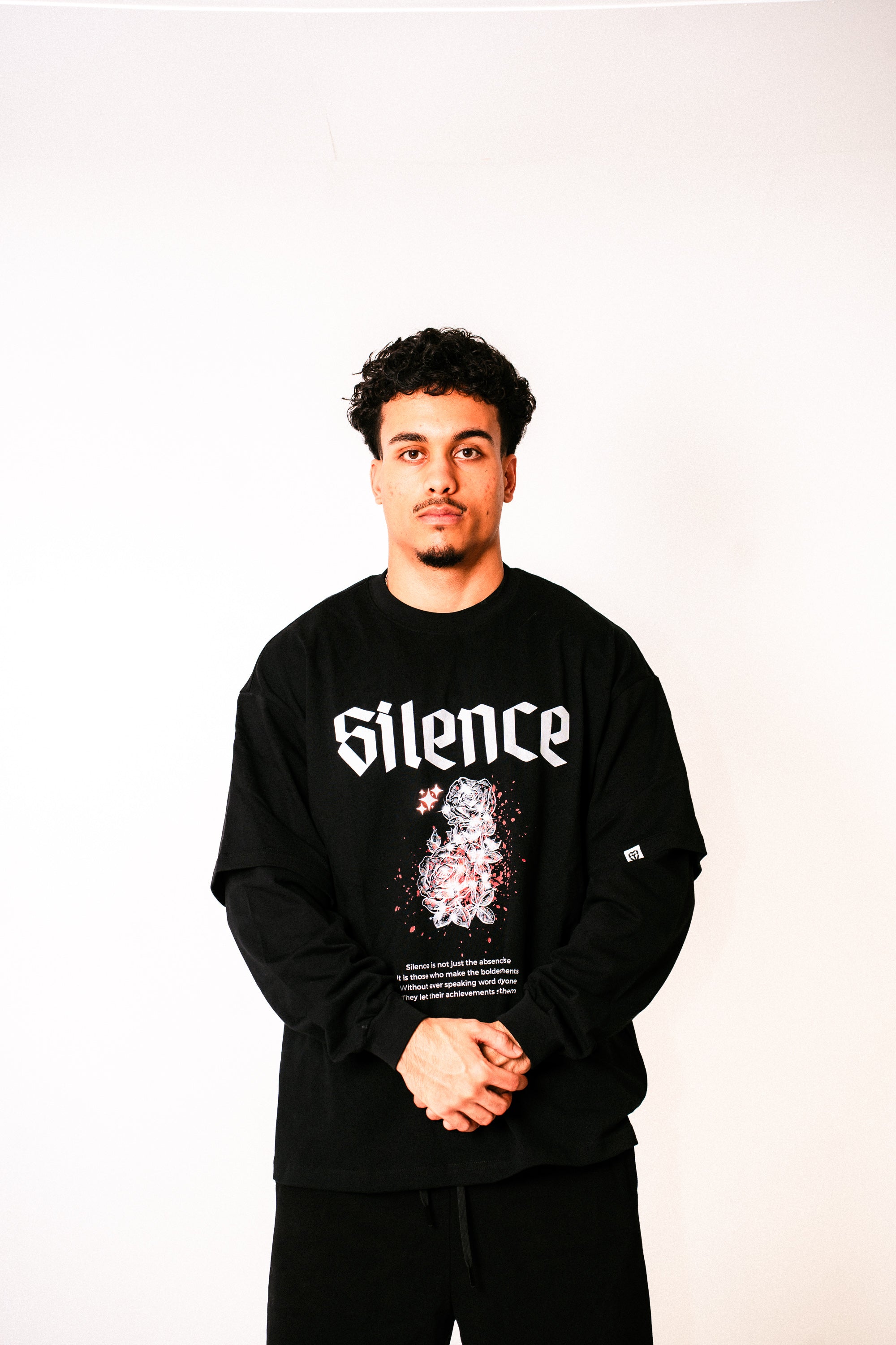 FLORE DOUBLE SLEEVE SILENCE BLACK