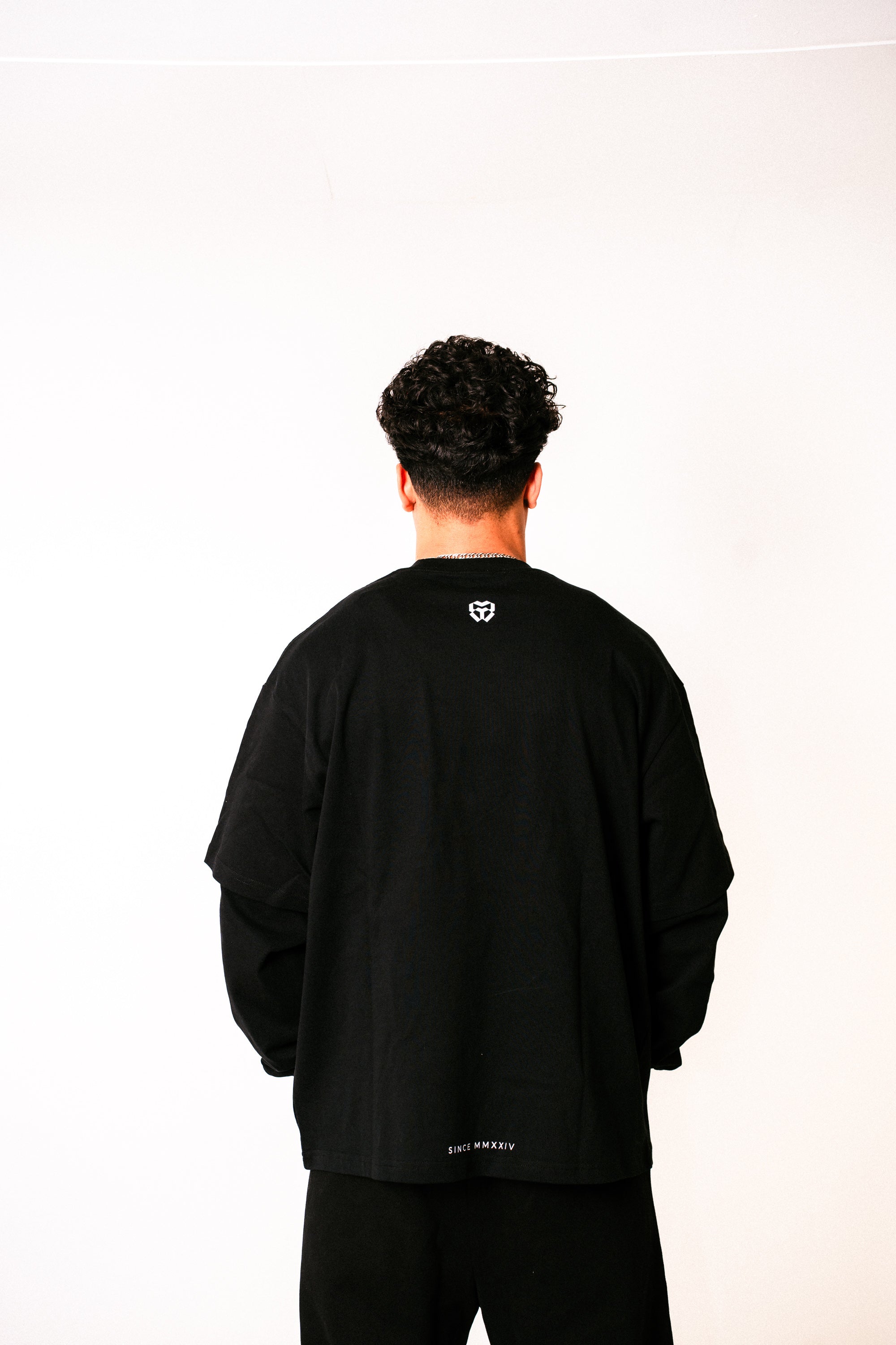 FLORE DOUBLE SLEEVE SILENCE BLACK